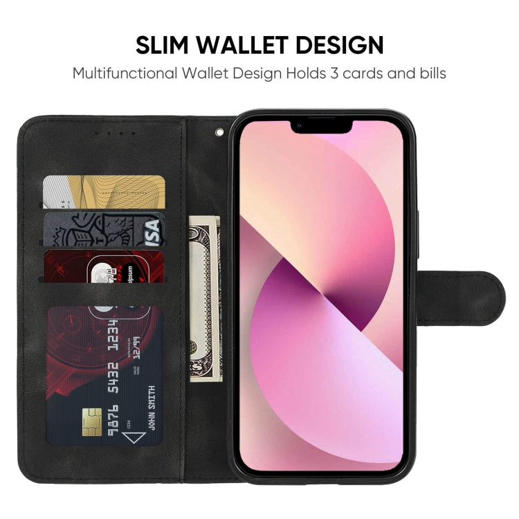 Skin Feel Geometric Lines Leather Phone Case, Series 3