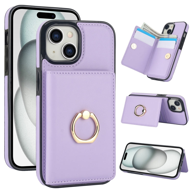 RFID Anti-theft Card Ring Holder Phone Case, Series 4