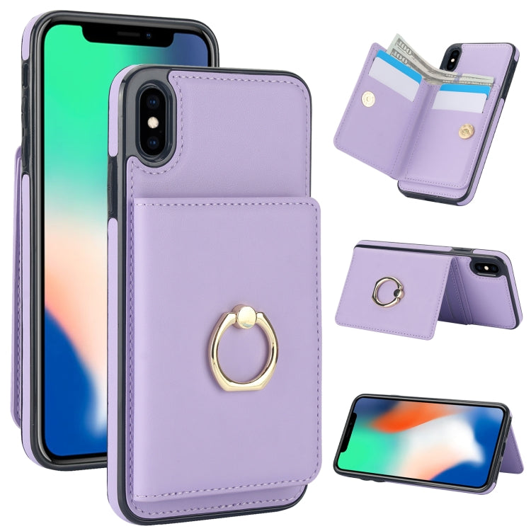 RFID Anti-theft Card Ring Holder Phone Case, Series 4