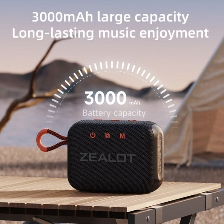 Zealot S75 Portable Outdoor IPX6 Waterproof Bluetooth Speaker