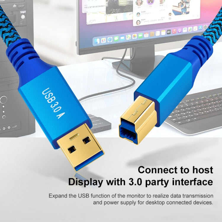 Printer / Hard Disk USB 3.0 A Male to B Male Connector Cable My Store