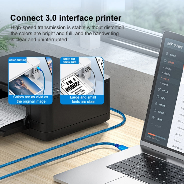 Printer / Hard Disk USB 3.0 A Male to B Male Connector Cable My Store