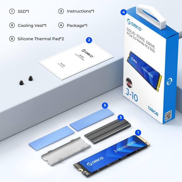 ORICO PCIe 3.0 NVMe M.2 SSD Internal Solid State Drive