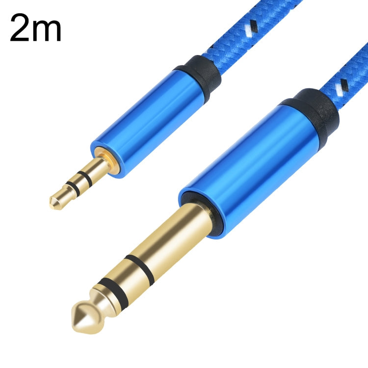 3662-3662BK 3.5mm Male to 6.35mm Male Stereo Amplifier Audio Cable Reluova