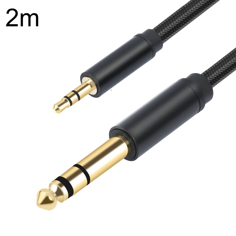 3662-3662BK 3.5mm Male to 6.35mm Male Stereo Amplifier Audio Cable Reluova