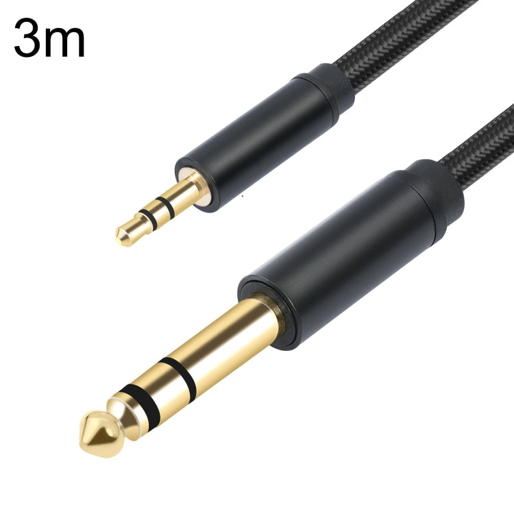 3662-3662BK 3.5mm Male to 6.35mm Male Stereo Amplifier Audio Cable Reluova