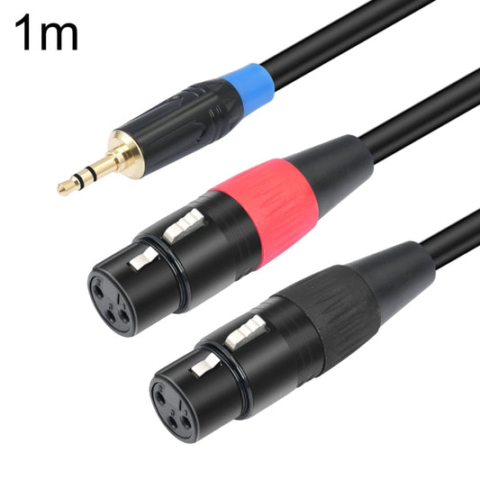 TC195BUXK107RE 3.5mm Male to Dual XLR 3pin Female Audio Cable Reluova