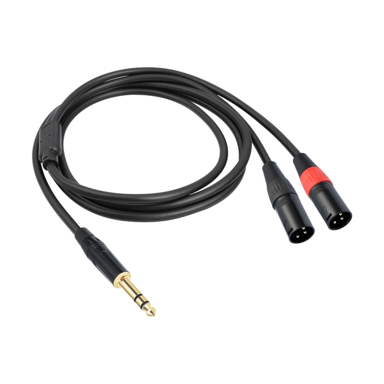 TC145YXK108RE-10 6.35mm 1/4 TRS Male to Dual XLR Male Audio Cable Reluova