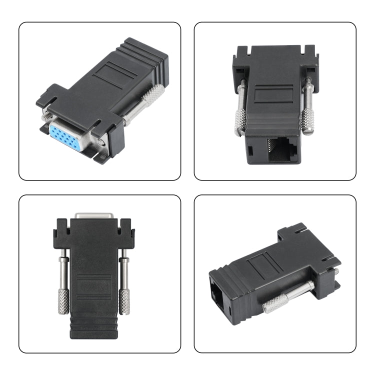 DB15 VGA Female to RJ45 8P Female Adapter My Store