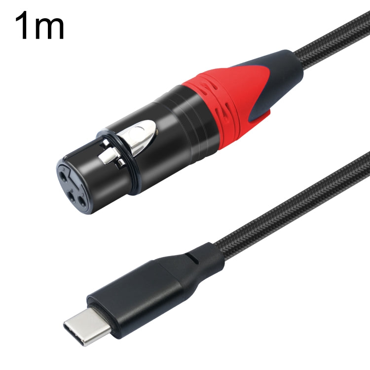 TY03RE Type-C Male to XLR Female Audio Cable for Dynamic Microphone Reluova