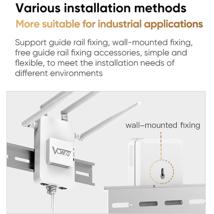 VONETS VAR1800-H 1800Mbps Wireless WiFi Router Standard Edition My Store