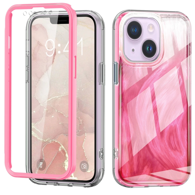 IMD Gradient Feather PC Hybrid TPU Phone Case, Series 4