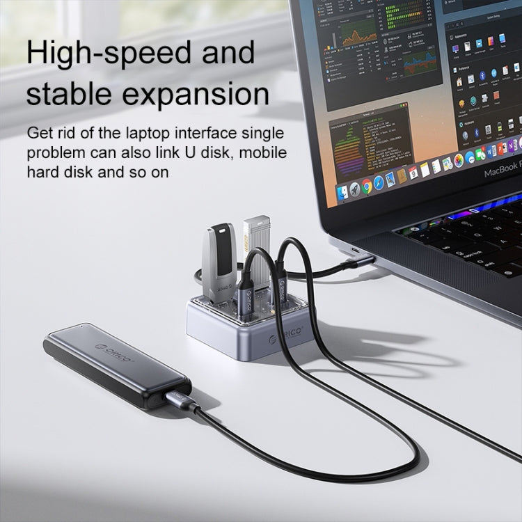 ORICO XHJ4C-G2 4-Port Compact Zinc Alloy USB Type-C 3.0 HUB Expand Converter My Store