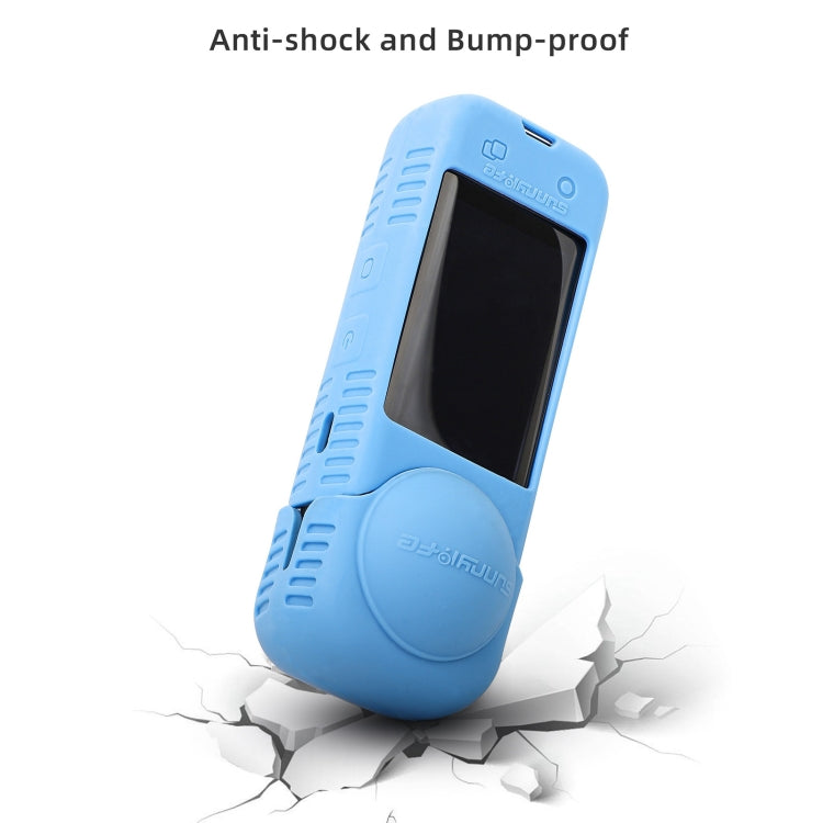 For Insta360 X4 Sunnylife Silicone Shockproof Case