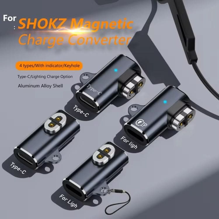 For Shokz Bone Conduction Bluetooth Earphone Charging Conversion Adapter