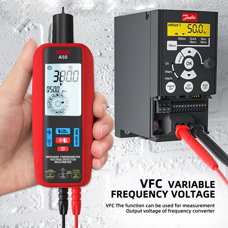 BSIDE A50 Infrared Temperature Test Digital Multimeter Reluova