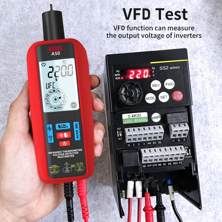 BSIDE A50 Infrared Temperature Test Digital Multimeter Reluova