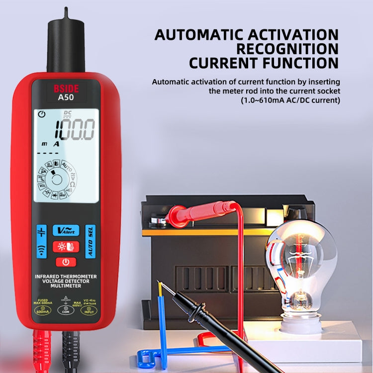 BSIDE A50 Infrared Temperature Test Digital Multimeter Reluova