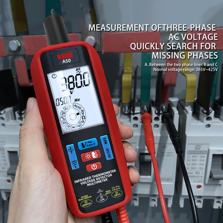 BSIDE A50 Infrared Temperature Test Digital Multimeter Reluova