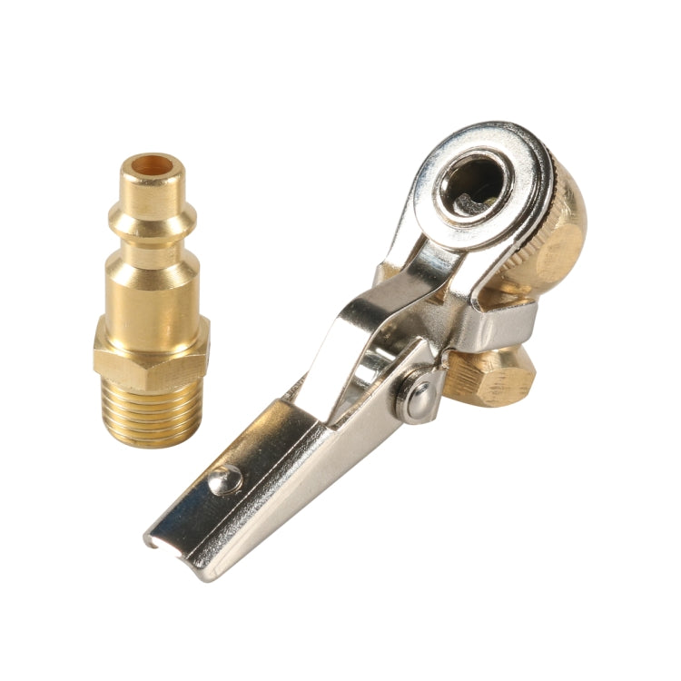 Car 1/4NPT Brass American Style Pneumatic Chuck