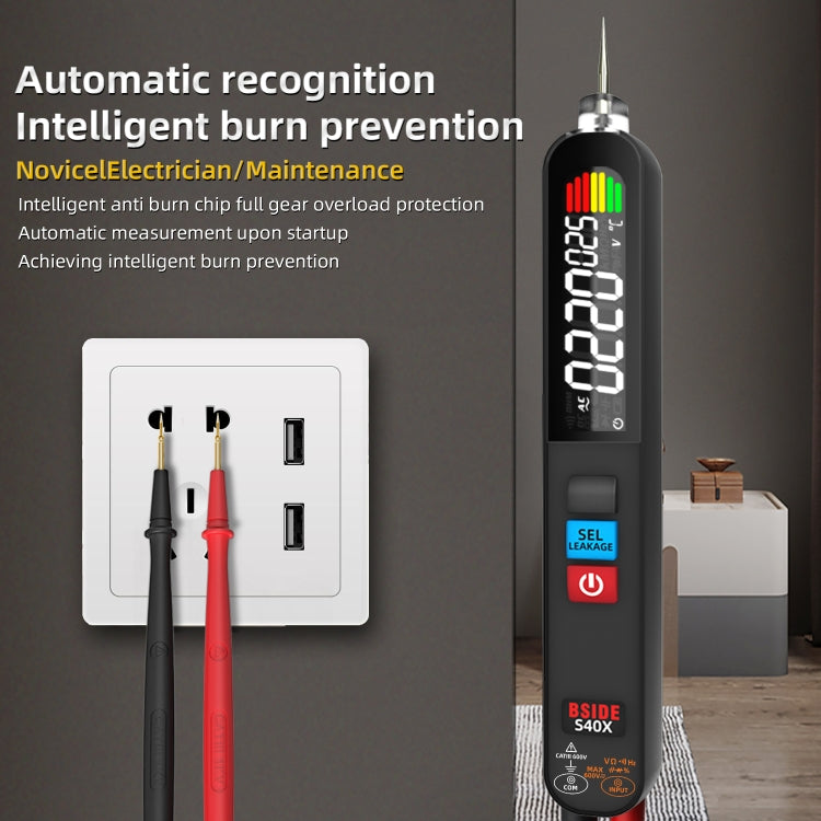 BSIDE S40X Voltage Leakage Detection Digital Multimeter Reluova