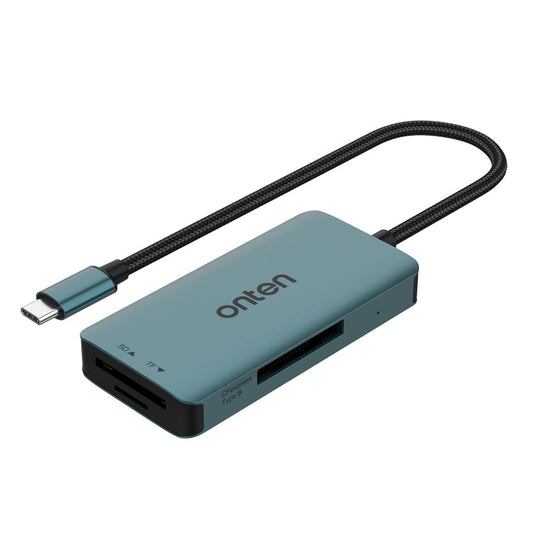 Onten C11 3 in 1 USB-C / Type-C to CFepress Type-B & SD & TF Card Reader