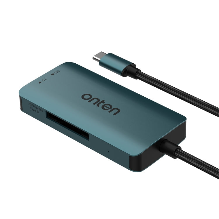 Onten C11 3 in 1 USB-C / Type-C to CFepress Type-B & SD & TF Card Reader