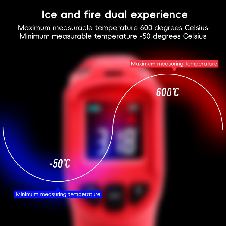 BENETECH GT313B LCD Display Infrared Thermometer, Battery Not Included Reluova