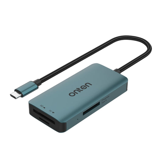 Onten C12 3 in 1 USB-C / Type-C to CFepress Type-A & SD & TF Card Reader