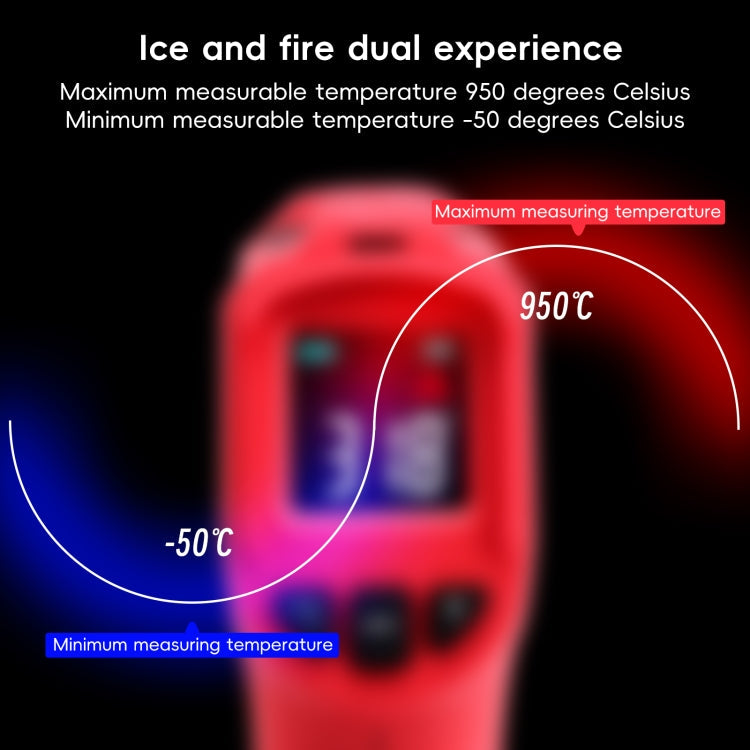 BENETECH GT313D LCD Display Infrared Thermometer, Battery Not Included Reluova