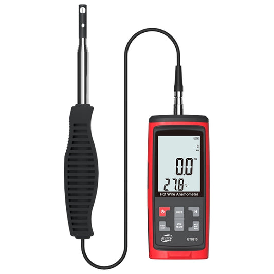 BENETECH GT8616 Handheld Digital LCD Hot Wire Anemometer