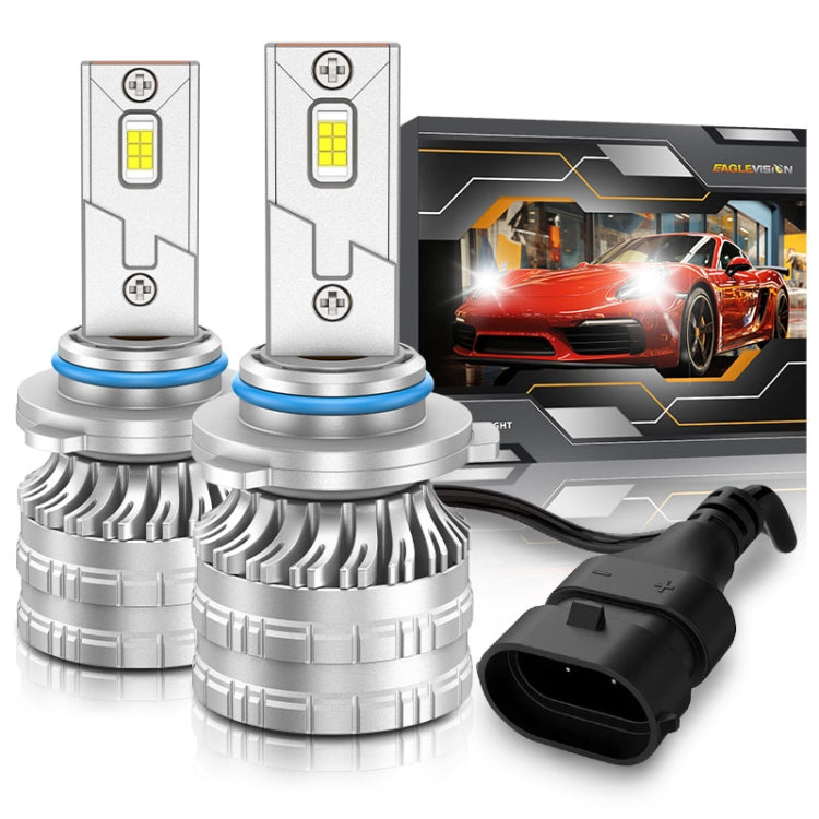 Pair 30W 3100lm 6000K Car LED Headlight Bulb