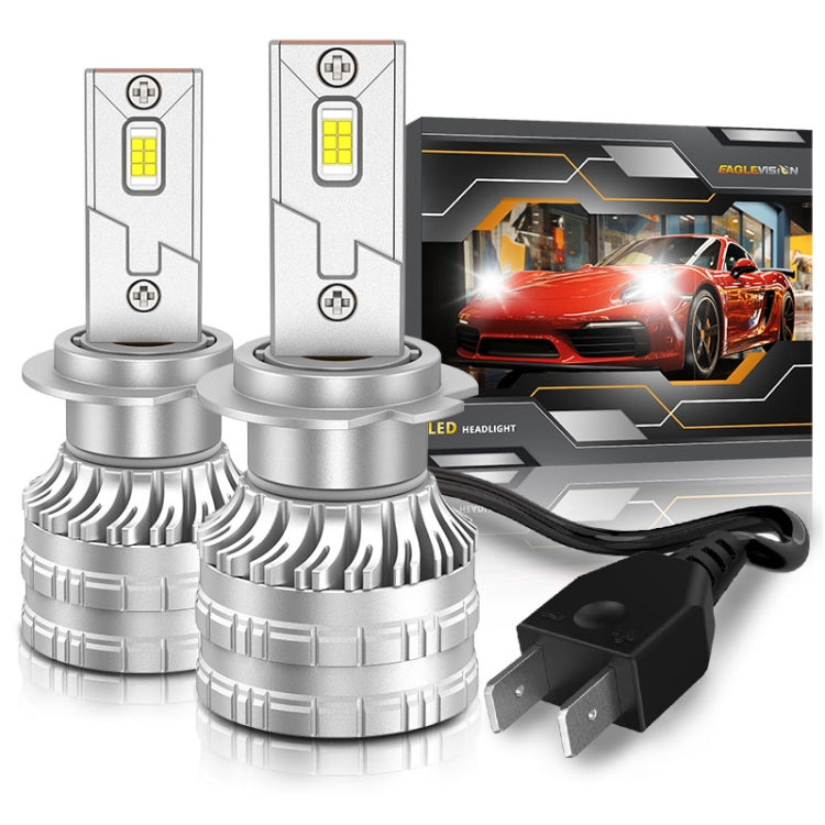 Pair 30W 3100lm 6000K Car LED Headlight Bulb