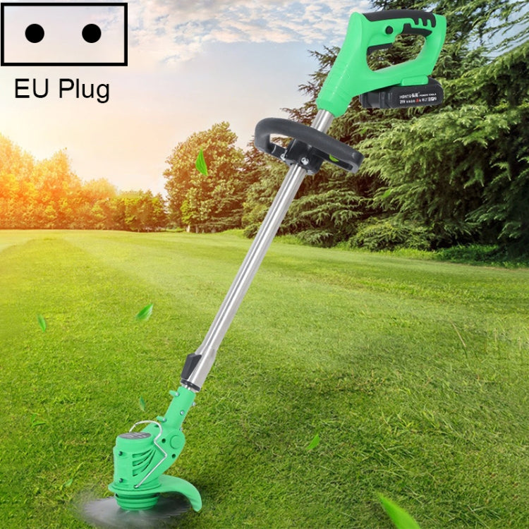 21V Portable Rechargeable Electric Lawn Mower Weeder-Reluova