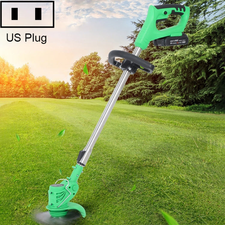 21V Portable Rechargeable Electric Lawn Mower Weeder-Reluova