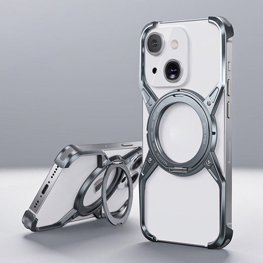 Aluminum Alloy Frameless 360-Degree Rotating Phone Case