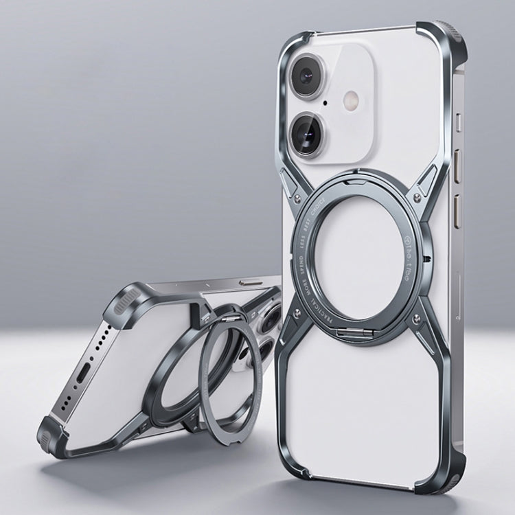 Aluminum Alloy Frameless 360-Degree Rotating Phone Case