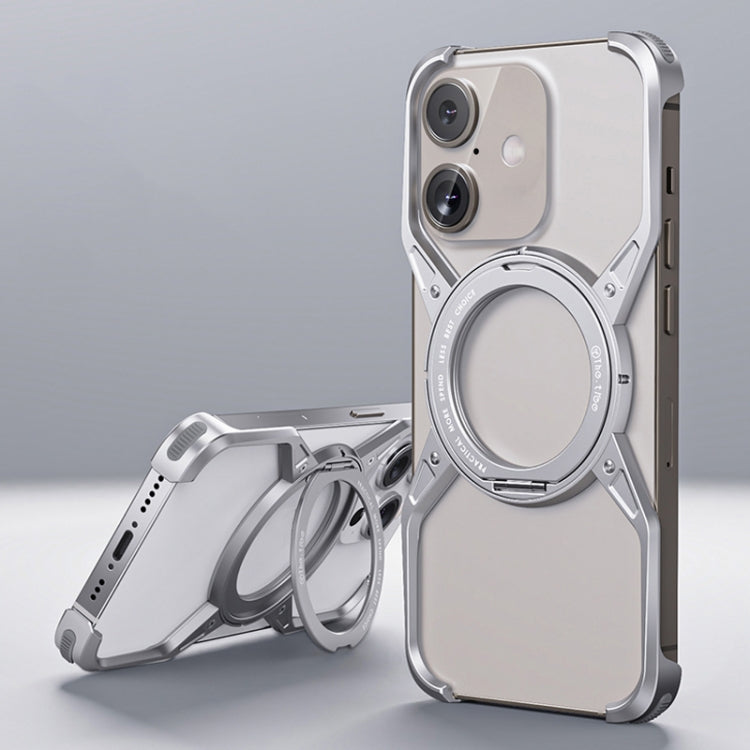 Aluminum Alloy Frameless 360-Degree Rotating Phone Case