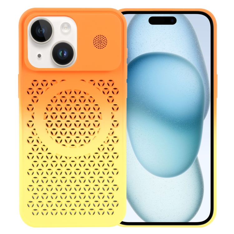 Gradient Color Honeycomb Aromatherapy MagSafe Phone Case, Series 3