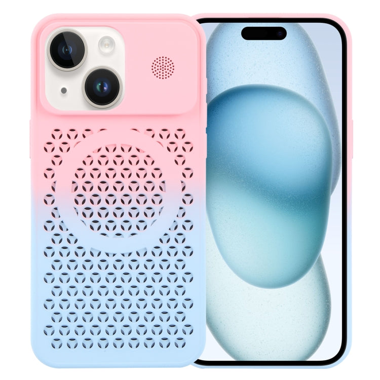 Gradient Color Honeycomb Aromatherapy MagSafe Phone Case, Series 3