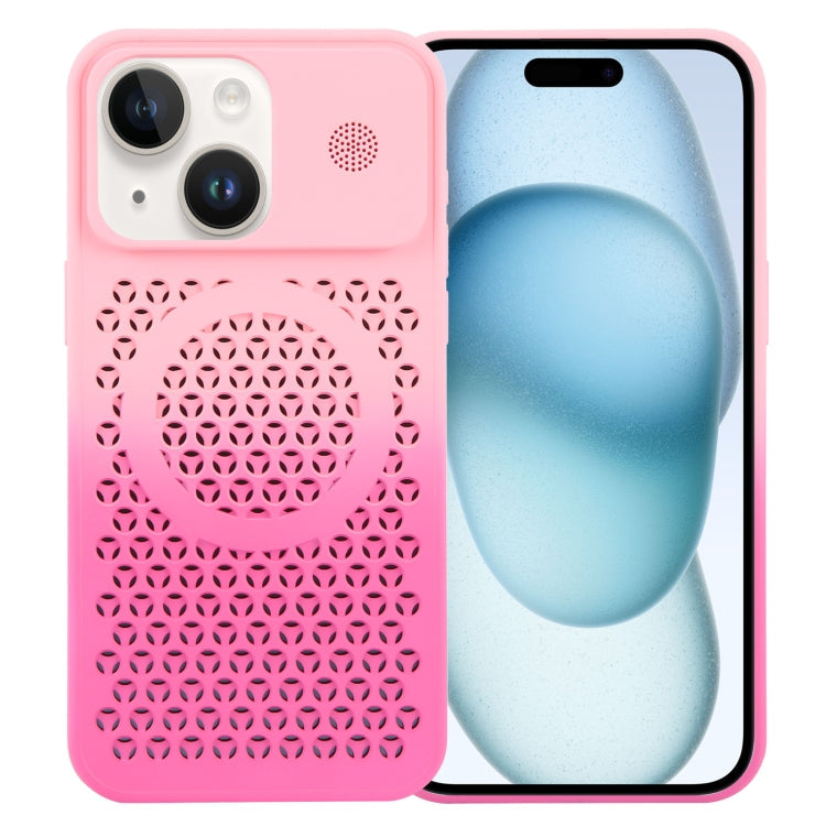 Gradient Color Honeycomb Aromatherapy MagSafe Phone Case, Series 3