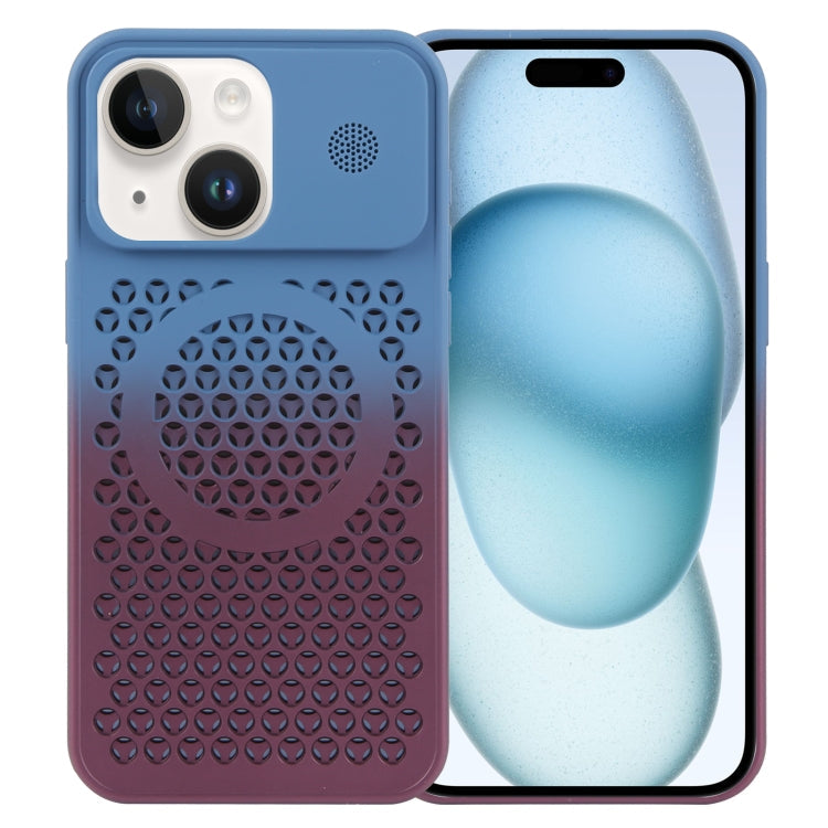 Gradient Color Honeycomb Aromatherapy MagSafe Phone Case, Series 3