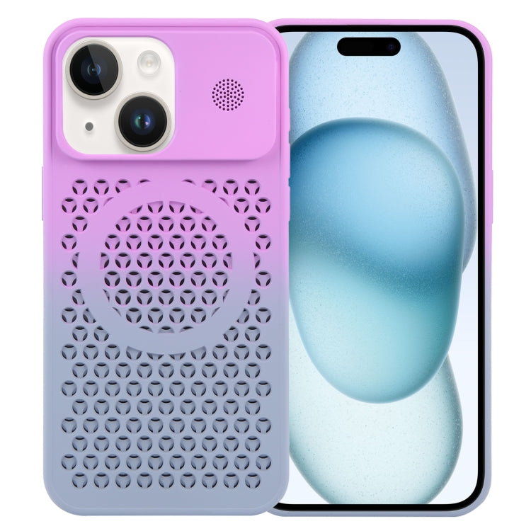 Gradient Color Honeycomb Aromatherapy MagSafe Phone Case, Series 3