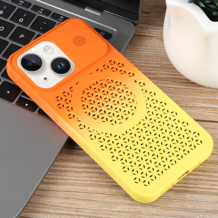 Gradient Color Honeycomb Aromatherapy MagSafe Phone Case, Series 2