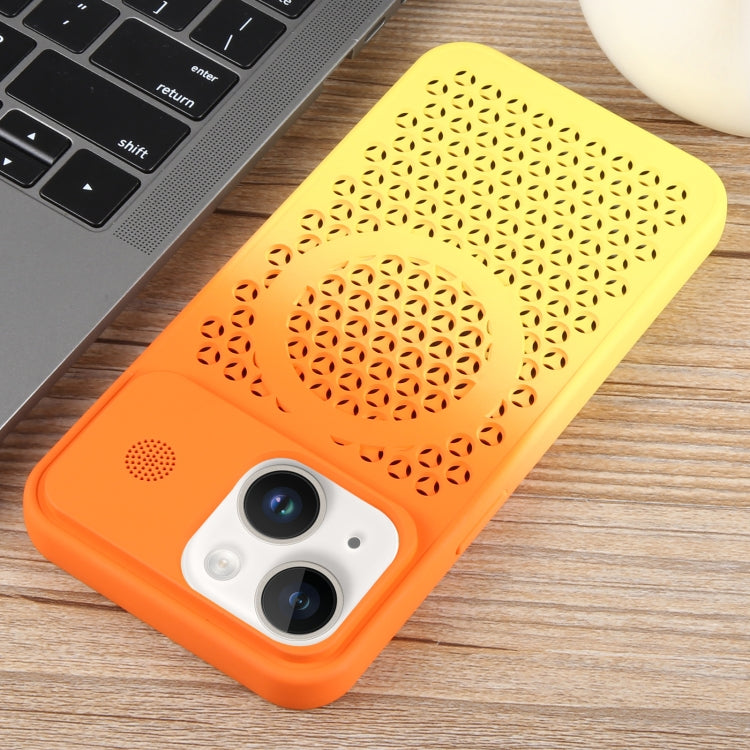 Gradient Color Honeycomb Aromatherapy MagSafe Phone Case, Series 2