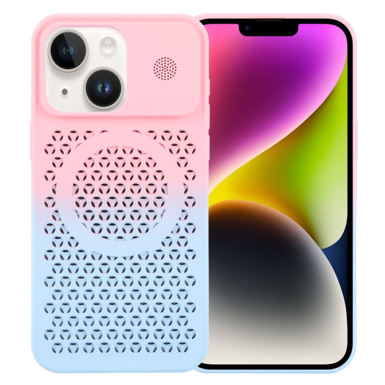 Gradient Color Honeycomb Aromatherapy MagSafe Phone Case, Series 4