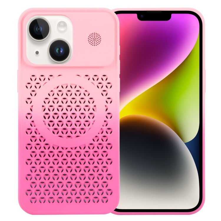 Gradient Color Honeycomb Aromatherapy MagSafe Phone Case, Series 4