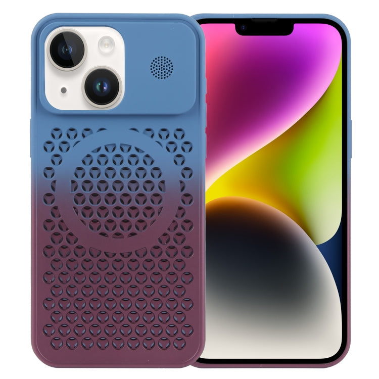 Gradient Color Honeycomb Aromatherapy MagSafe Phone Case, Series 4