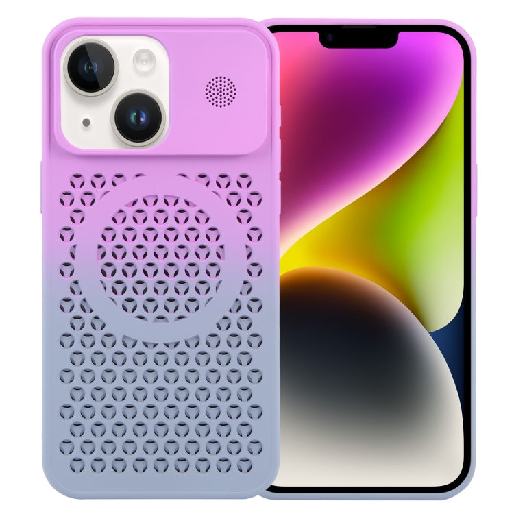 Gradient Color Honeycomb Aromatherapy MagSafe Phone Case, Series 4