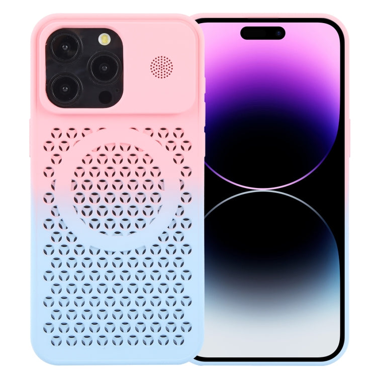 Gradient Color Honeycomb Aromatherapy MagSafe Phone Case, Series 2